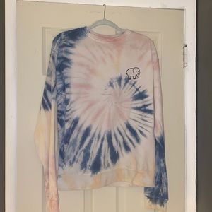 Tie Dye Ivory Ella Sweatshirt